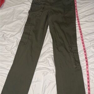 Olive Green Cargo Pants